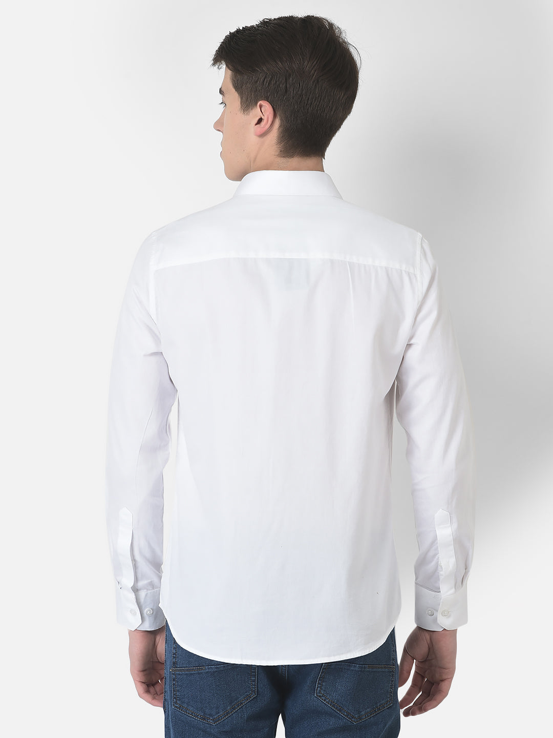  Classic White Button Shirt