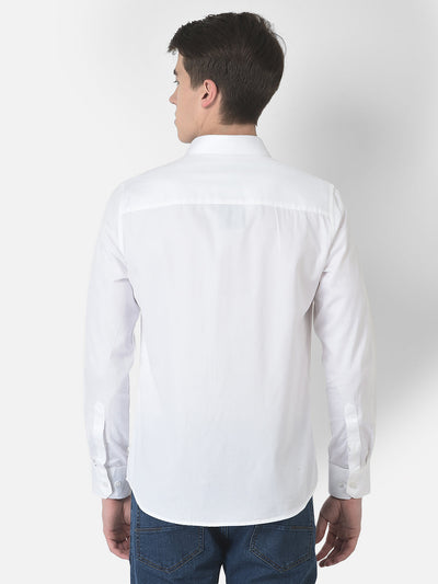  Classic White Button Shirt