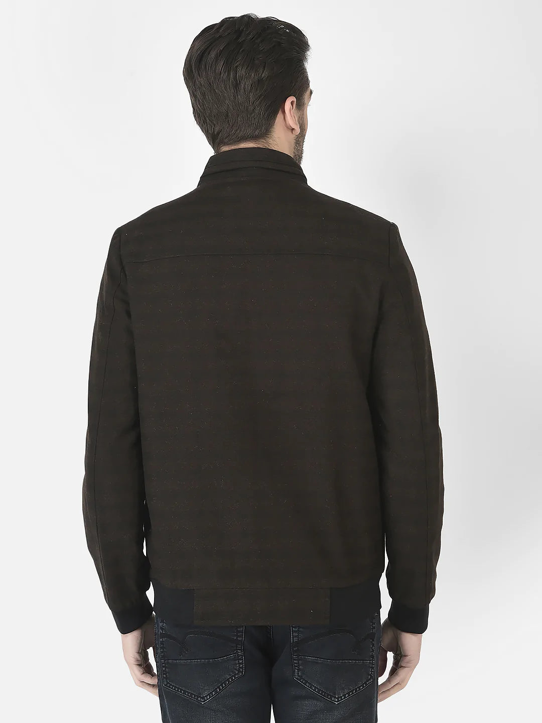  Brown Checkered Jacket 