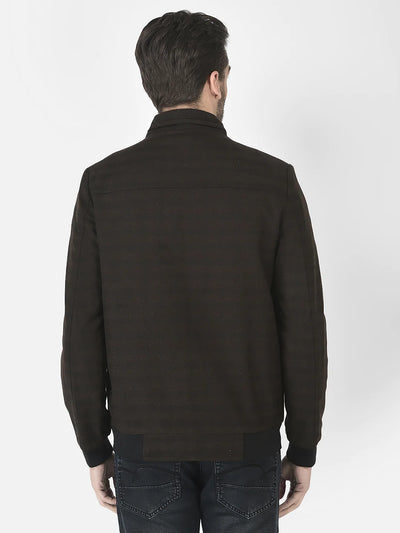  Brown Checkered Jacket 