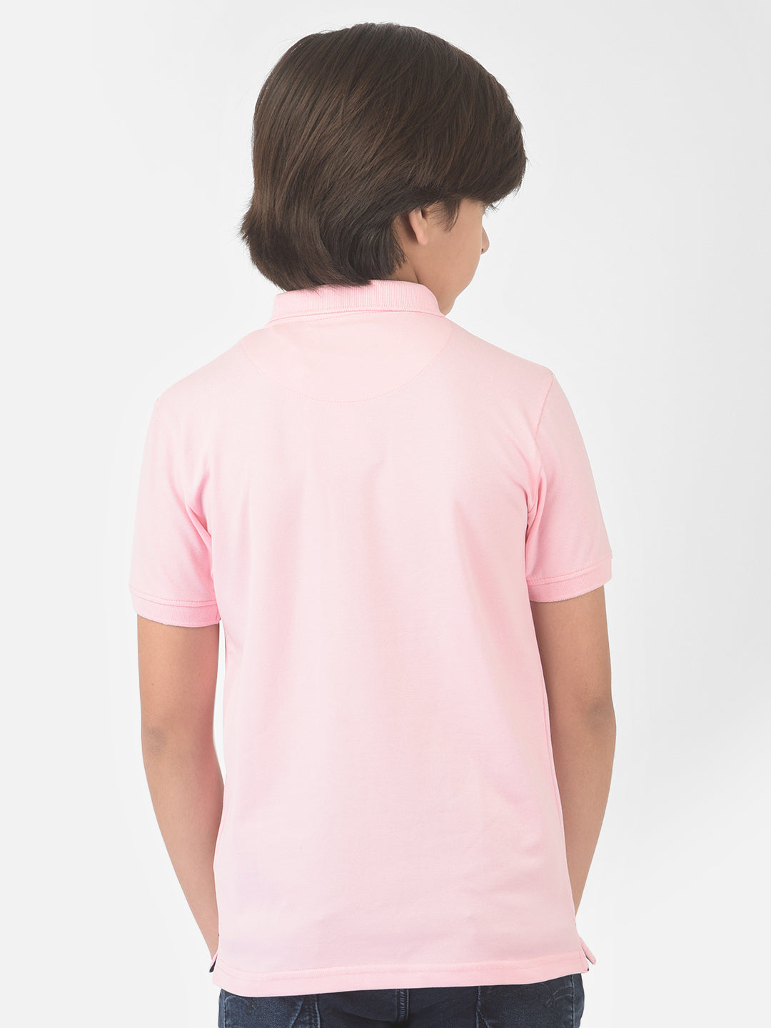 Pink Polo T-shirt - Boys T-Shirts