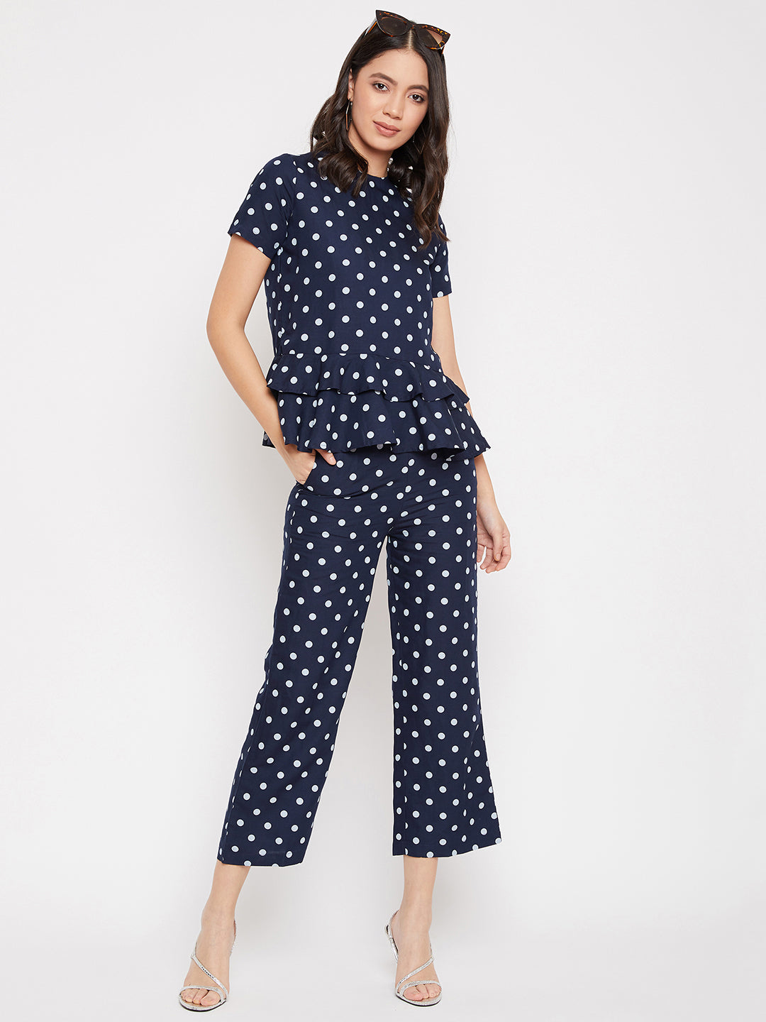 Polka Dots Co-ord set - Women Co-ord Sets