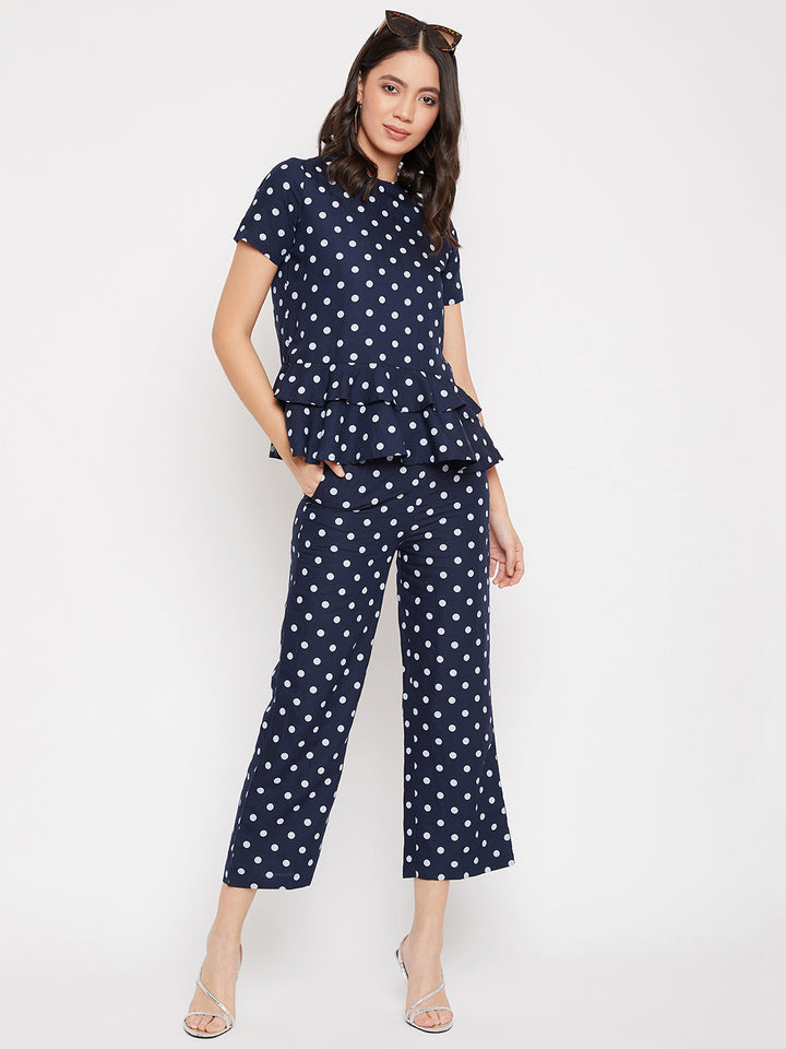 Polka Dots Co-ord set - Women Co-ord Sets