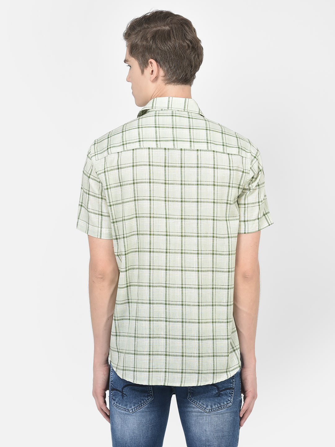  Pista Short-Sleeved Checked Shirt 