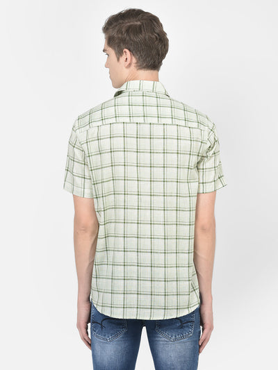  Pista Short-Sleeved Checked Shirt 