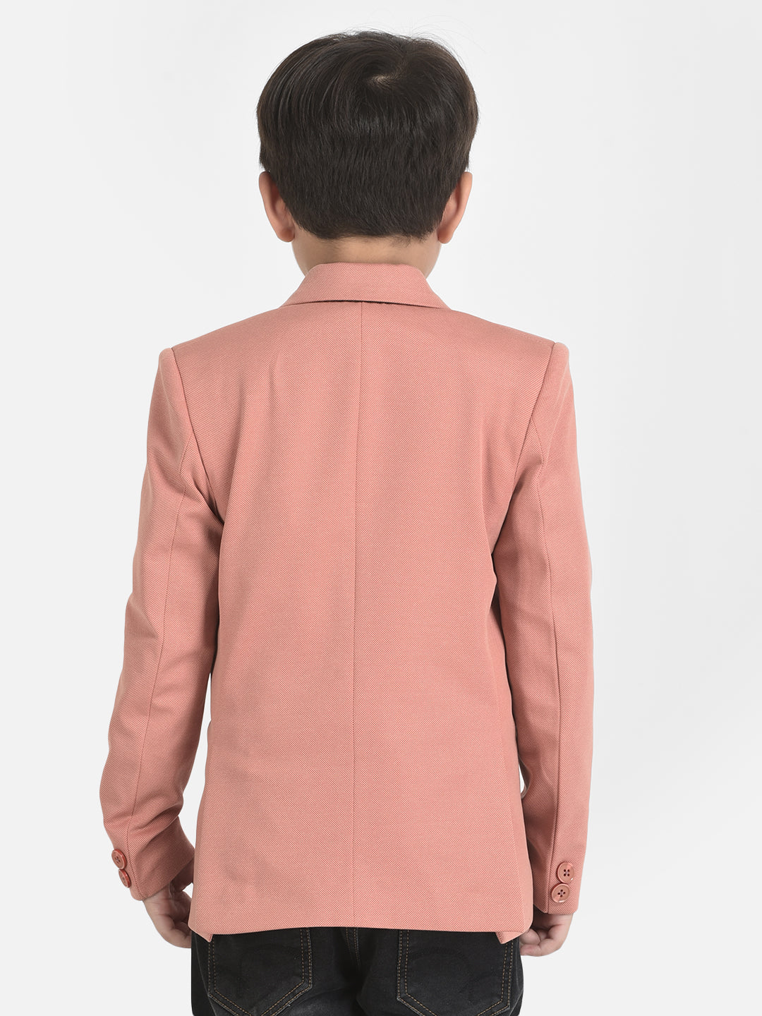 Pink Blazer with 3 Pocket Styling
