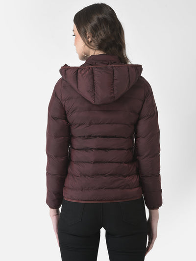  Wine Padded Jacket 