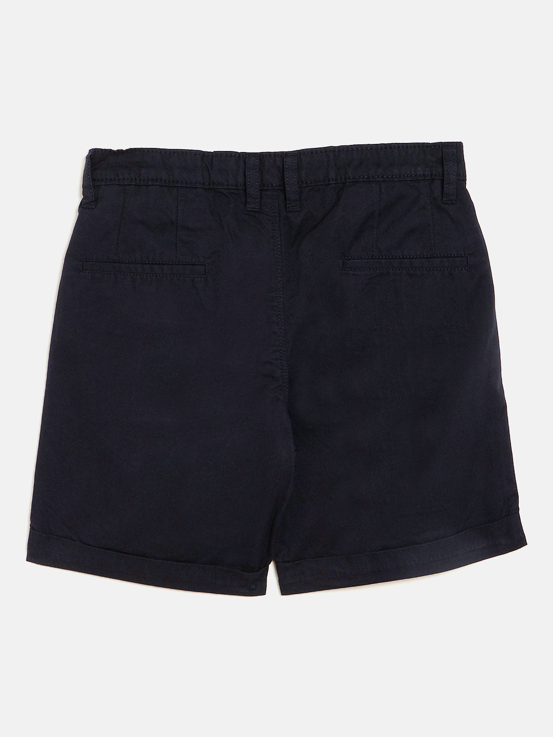 Navy Blue Slim Fit Shorts - Boys Shorts