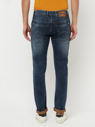 Blue Light Fade Jeans - Men Jeans