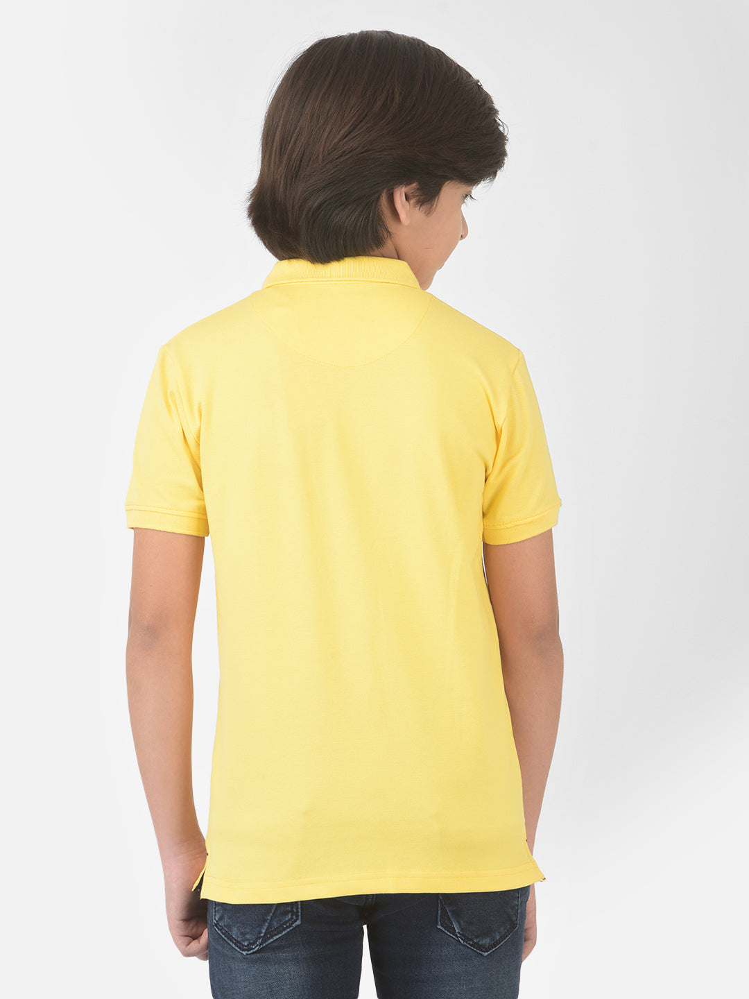 Yellow Polo T-shirt - Boys T-Shirts