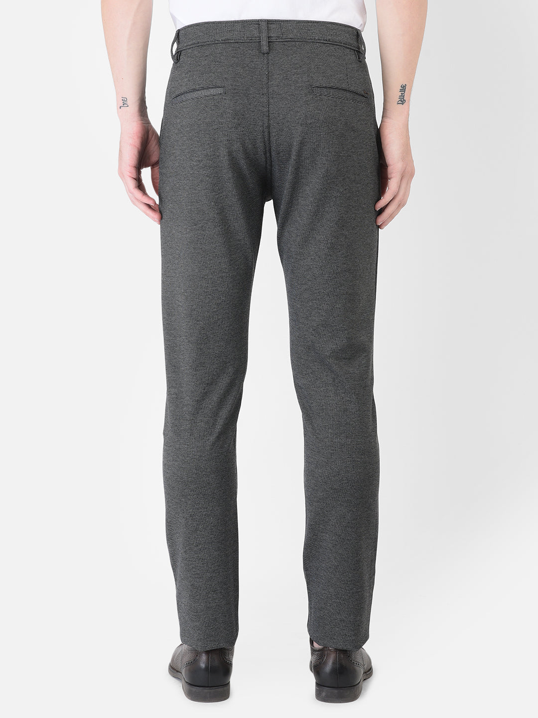 Grey Trousers - Men Trousers