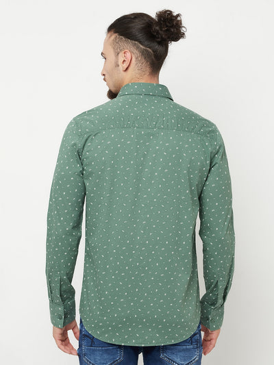 Blue Casual Shirt - Men Shirts