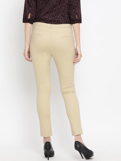 Khaki Trousers - Women Trousers