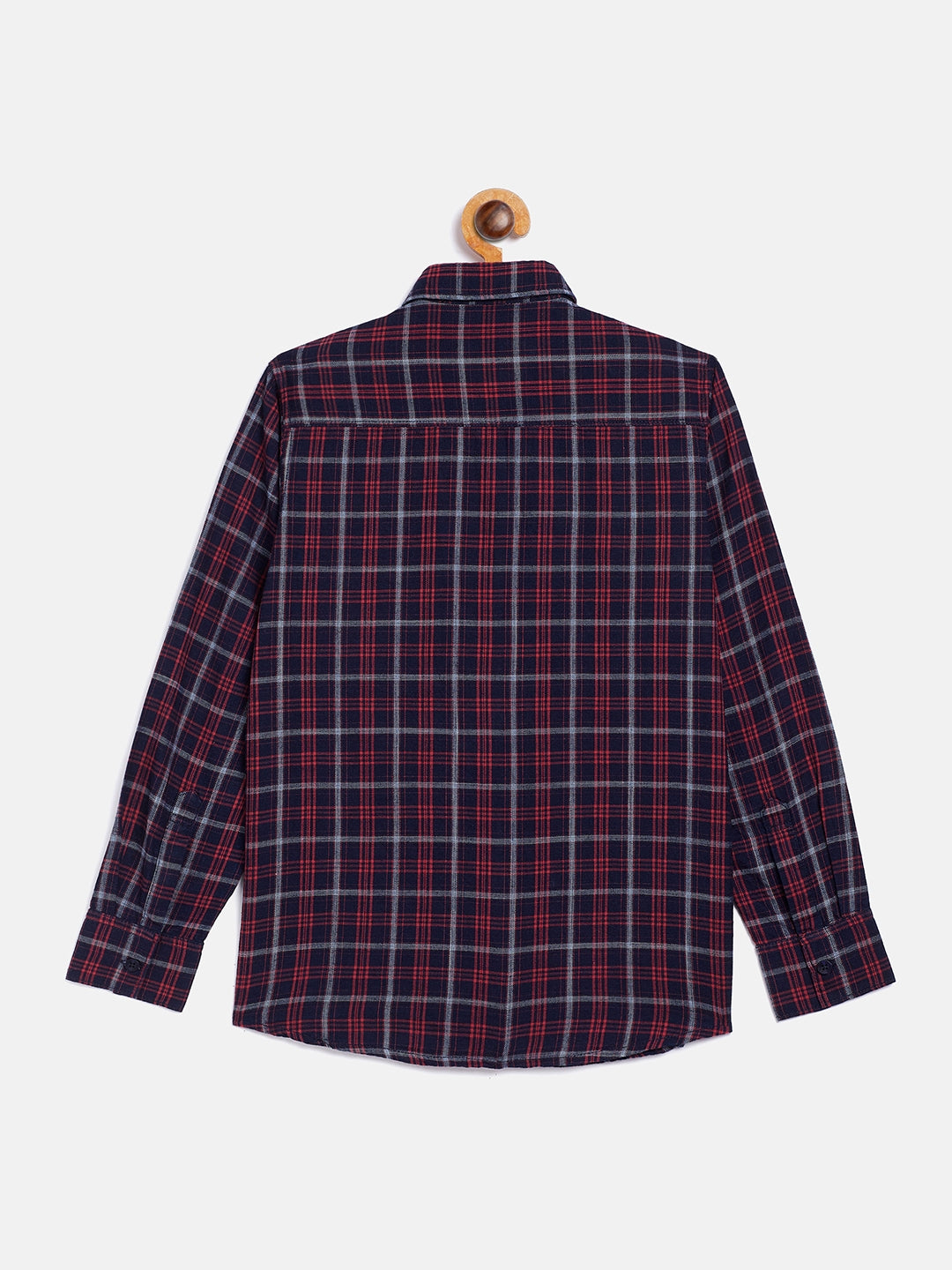Red Checked Causal Shirt - Boys Shirts