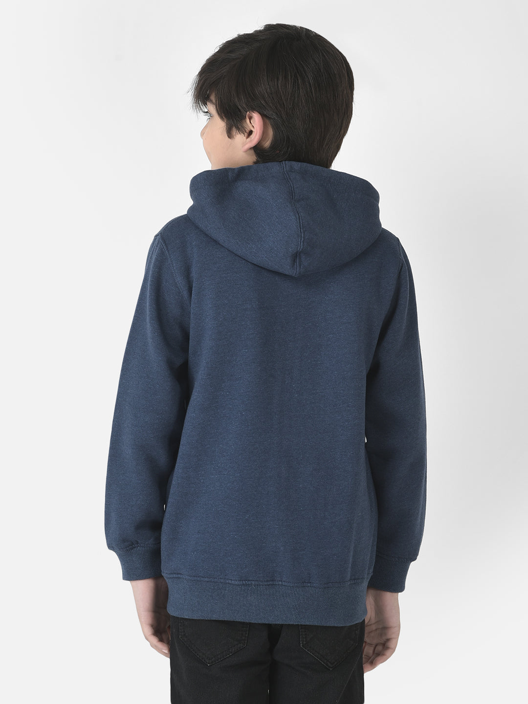  Dusty Blue Zipper Sweatshirt