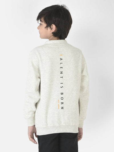  Grey Melange Gen Z Sweatshirt