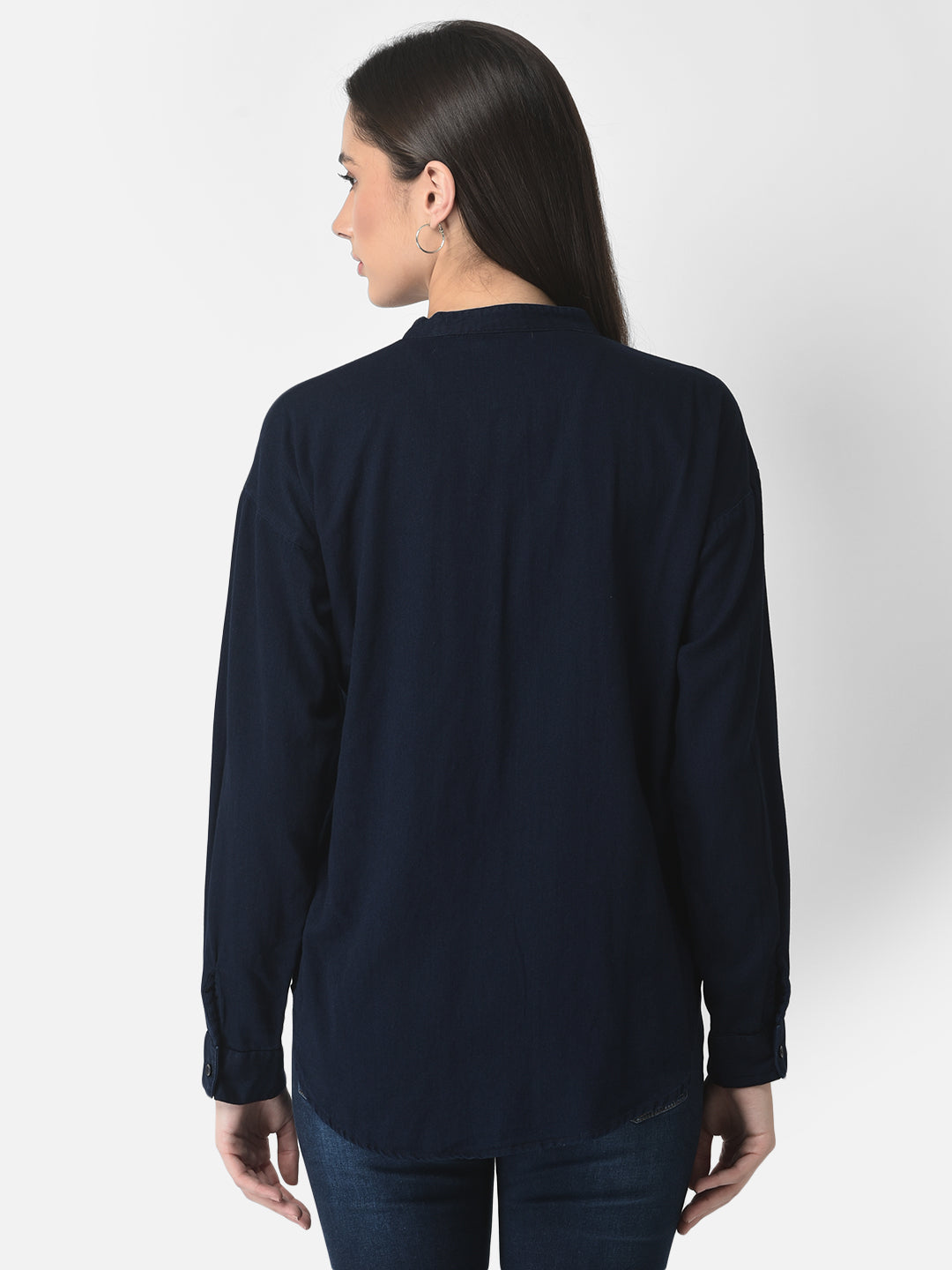  Simplistic Navy Blue Shirt