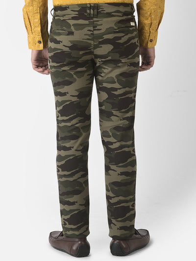   Camouflage Print Trousers