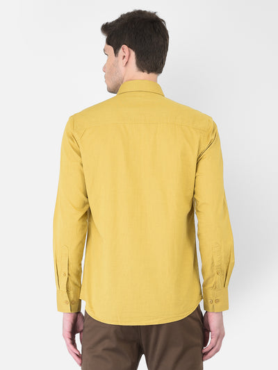 Mustard Shirt - Men Shirts