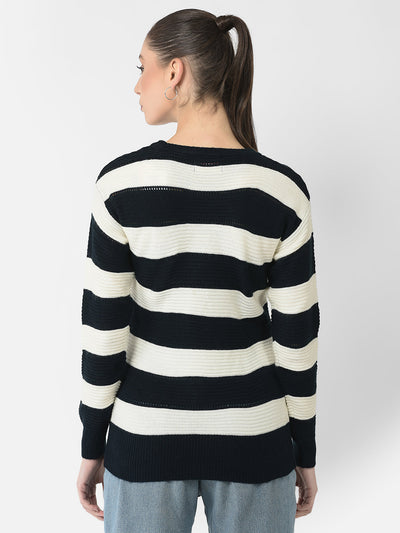  Bee-Striped Sweater 