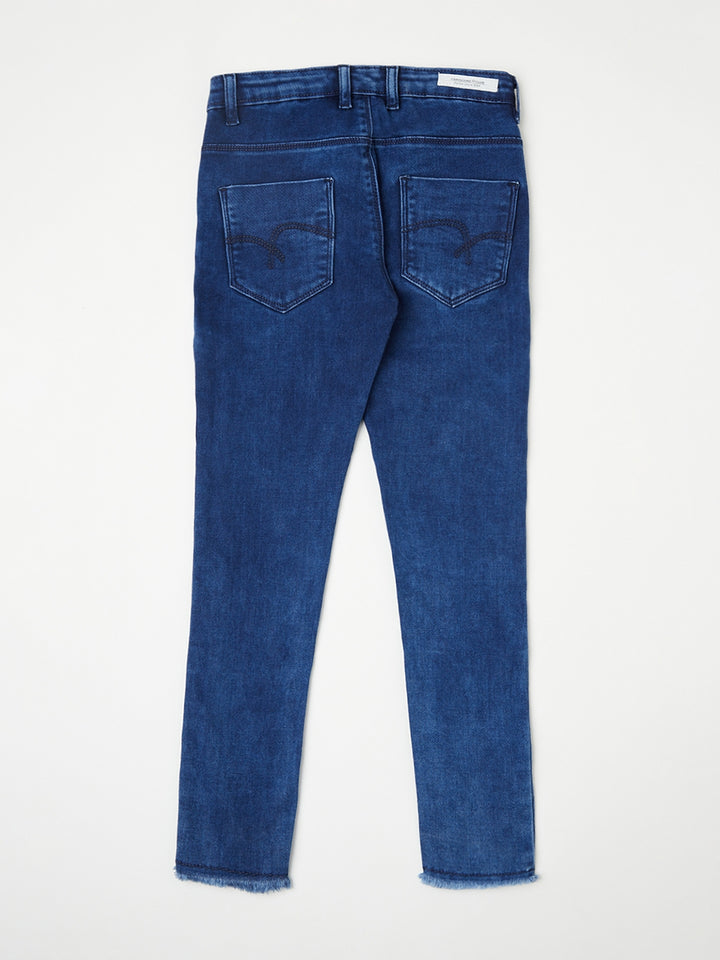 Blue Denim Jeans - Girls Jeans