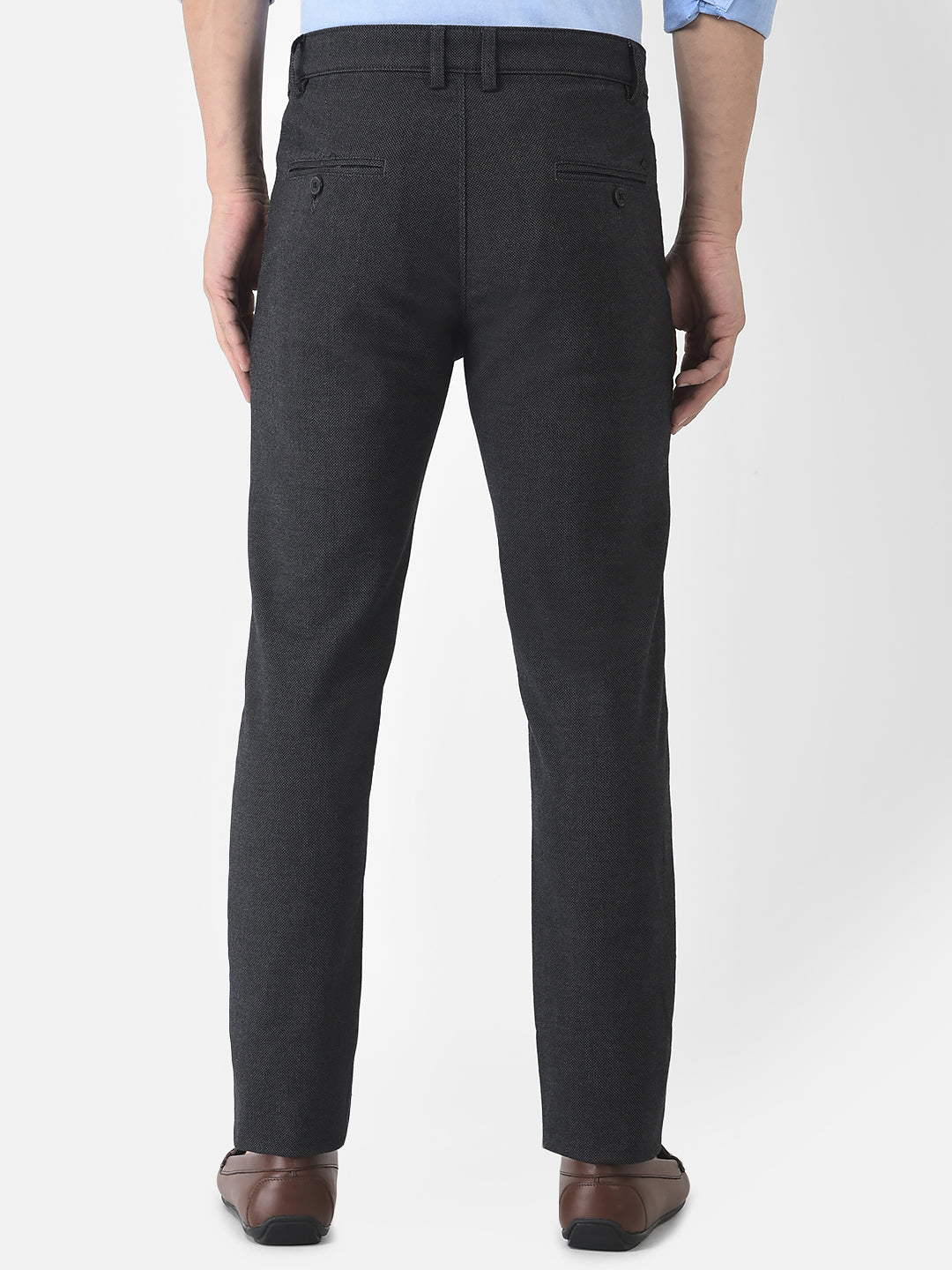  Black Trousers with 5 Pocket Styling