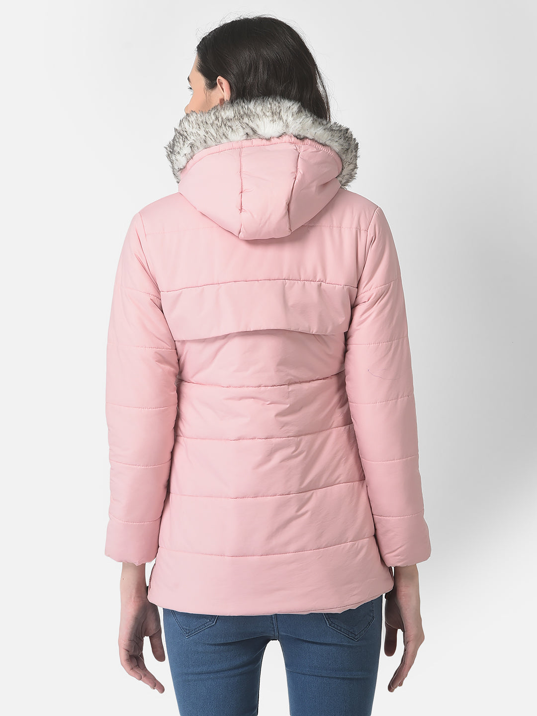  Hooded Peach Jacket