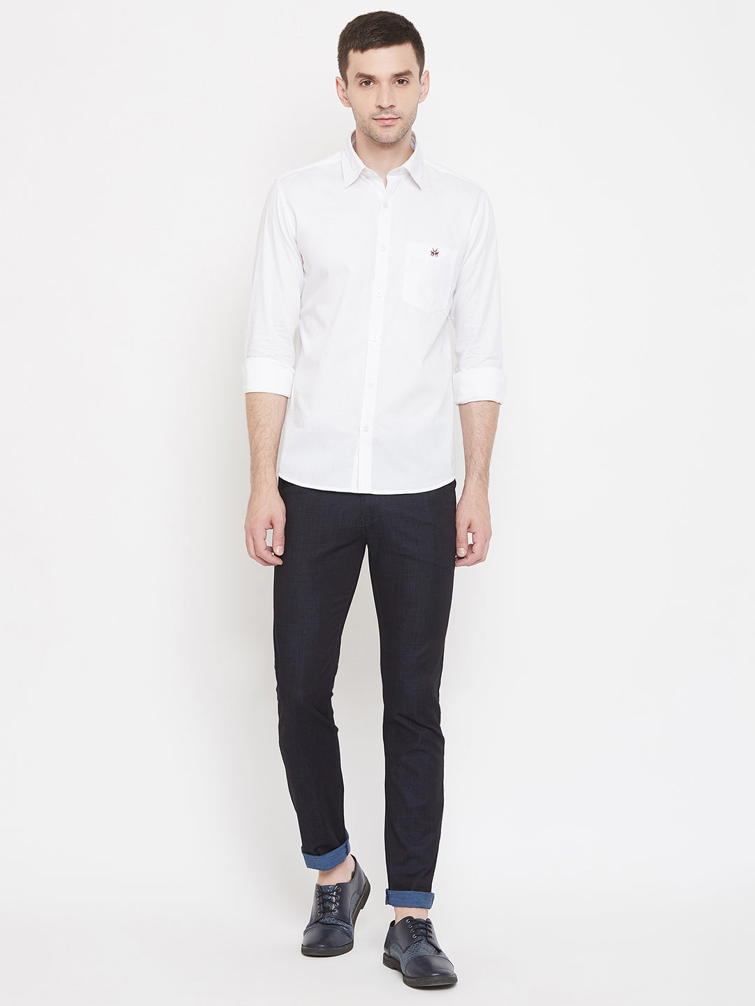 White Slim Fit shirt - Men Shirts