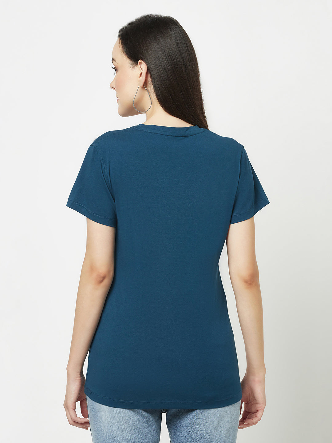  Teal Logo-Block T-Shirt