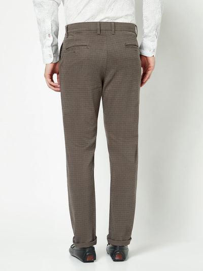  Grey Printed Trousers