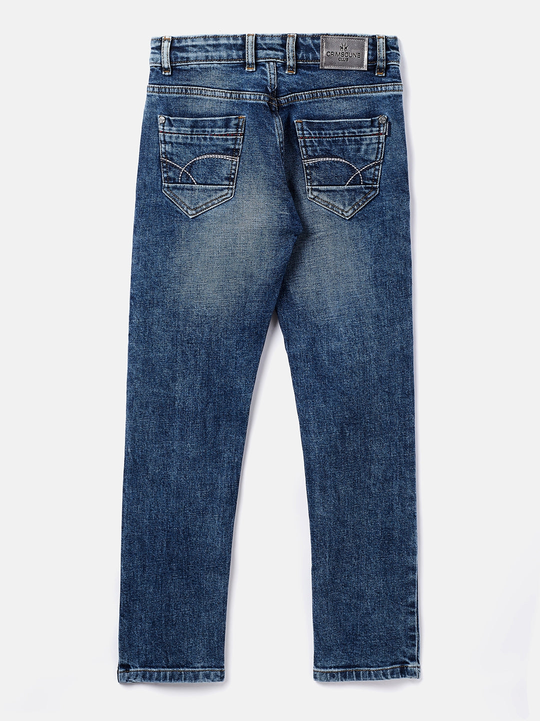 Blue Washed Jeans - Boys Jeans