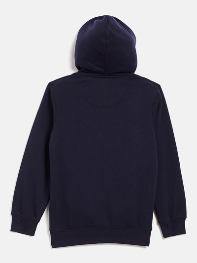 Navy Blue Hooded Sweatshirt - Boys Sweatshirts