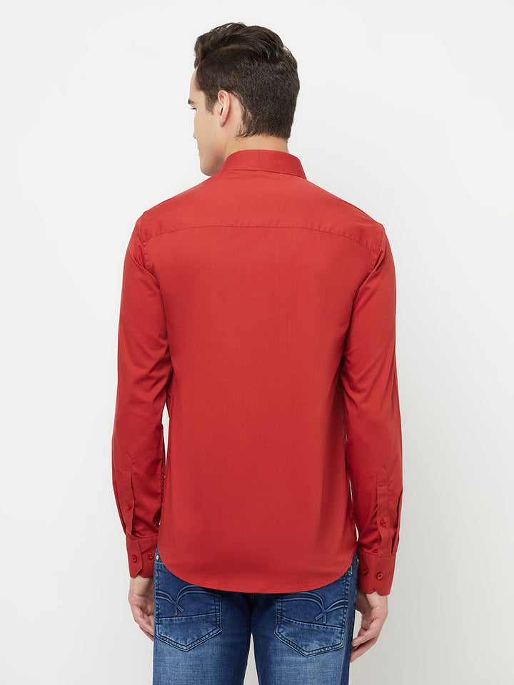 Red Shirt - Men Shirts
