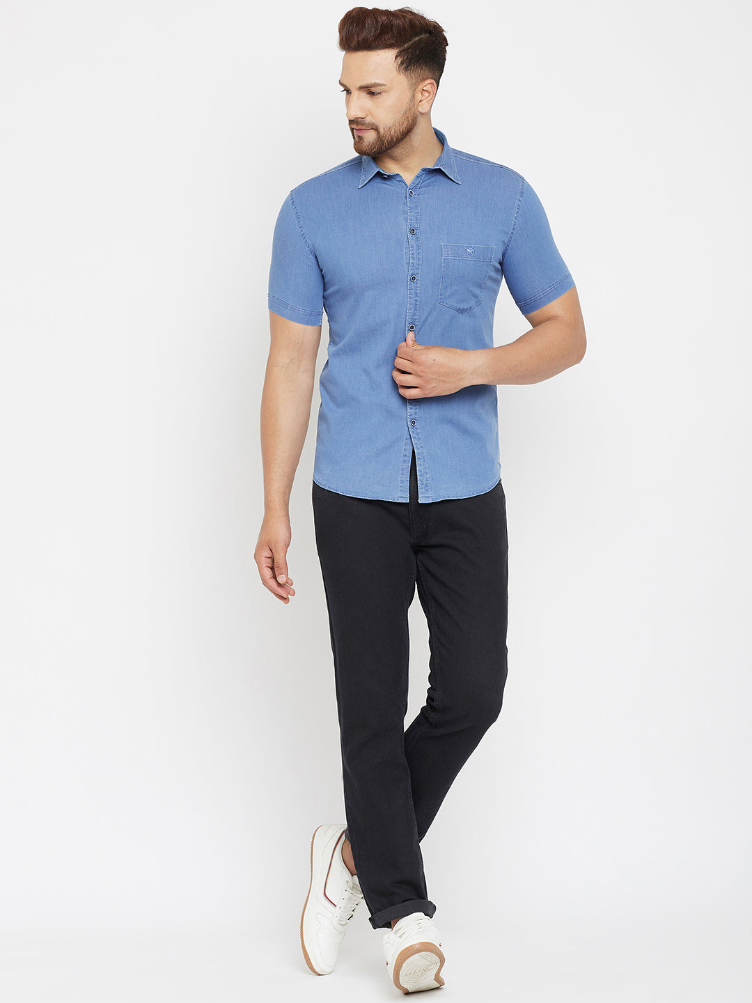 Blue Shirt - Men Shirts