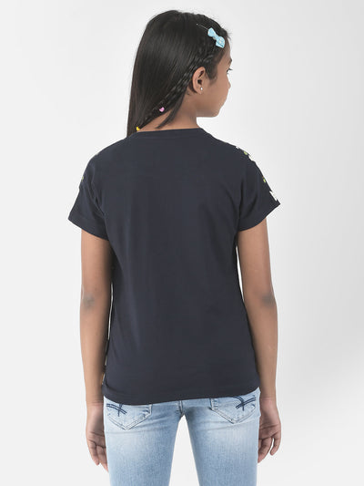  Black Moody Summer T-Shirt