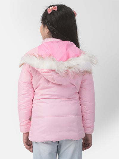  Light Pink Padded Jacket