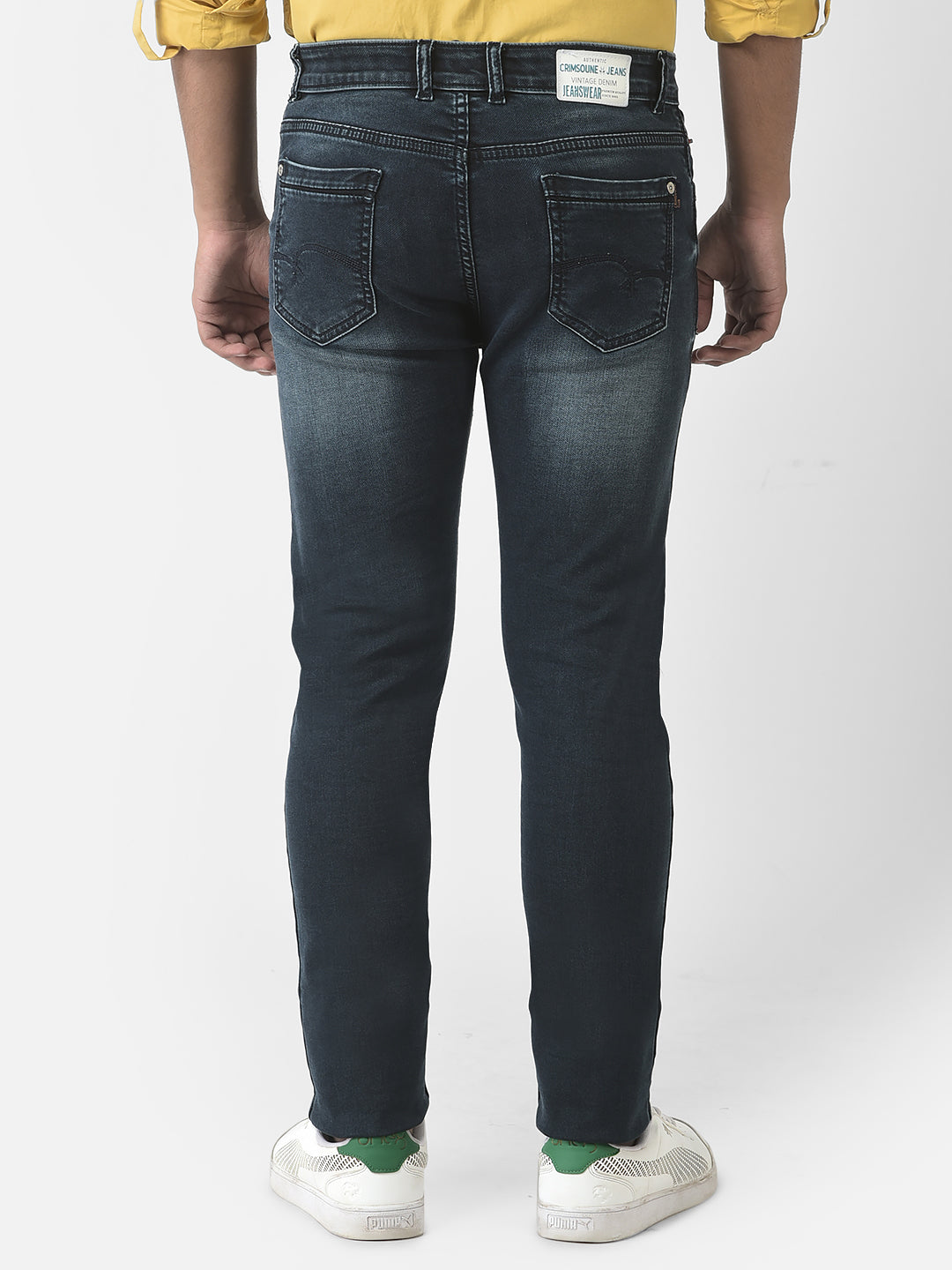  Dark Blue Heavy-Wash Denim