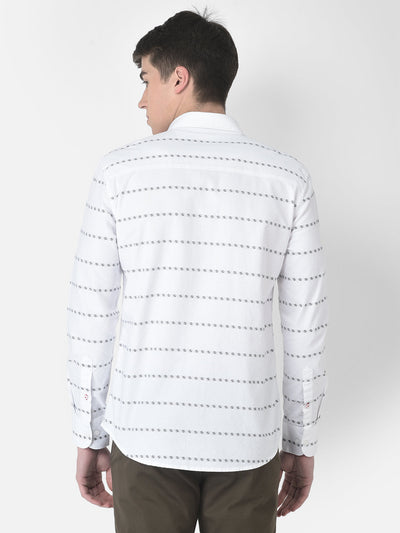  Abstract Striped Shirt 