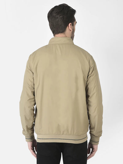  Khaki Reversible Bomber Jacket