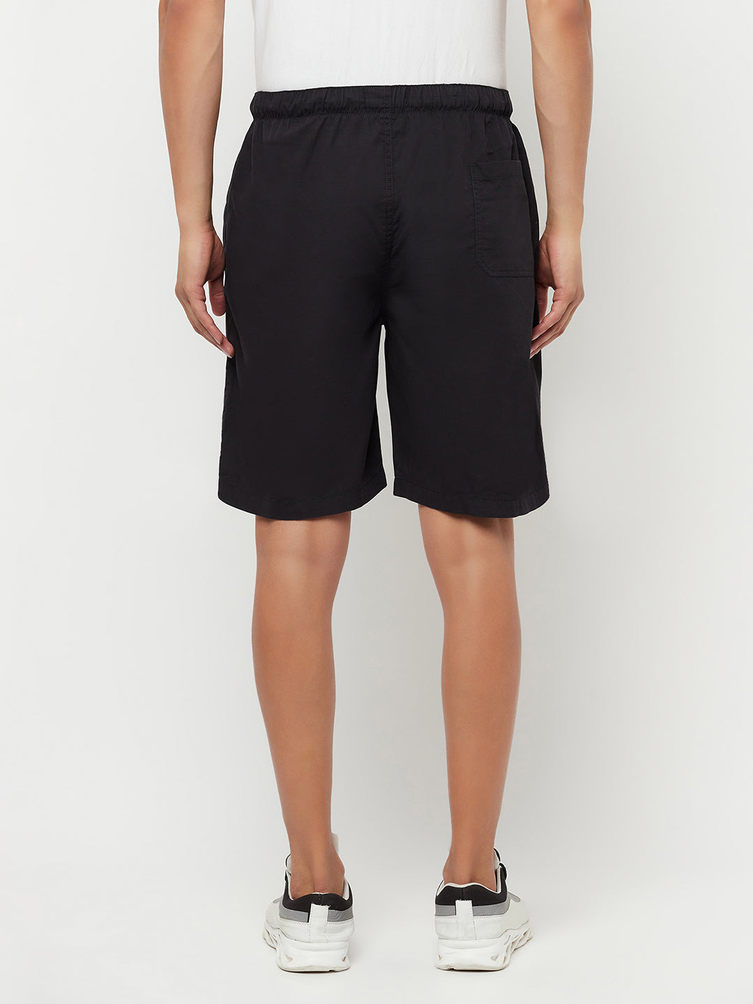 Black Lounge Shorts - Men Lounge Shorts