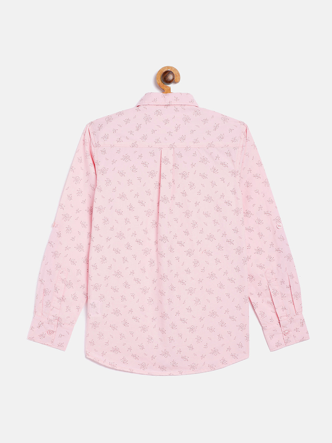 Pink Printed Casual Shirt - Boys Shirts