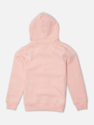 Pink Hooded Sweatshirt - Girls Sweatshirts
