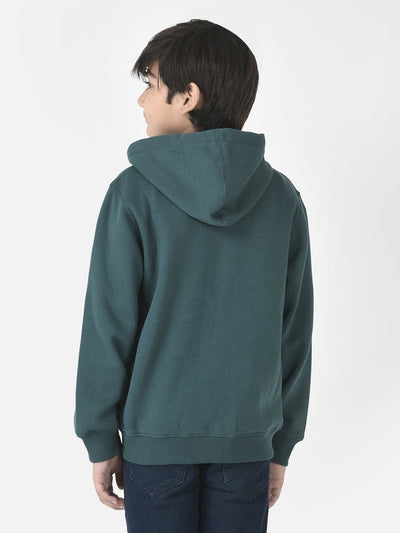  Green Zipper Sweatshirt