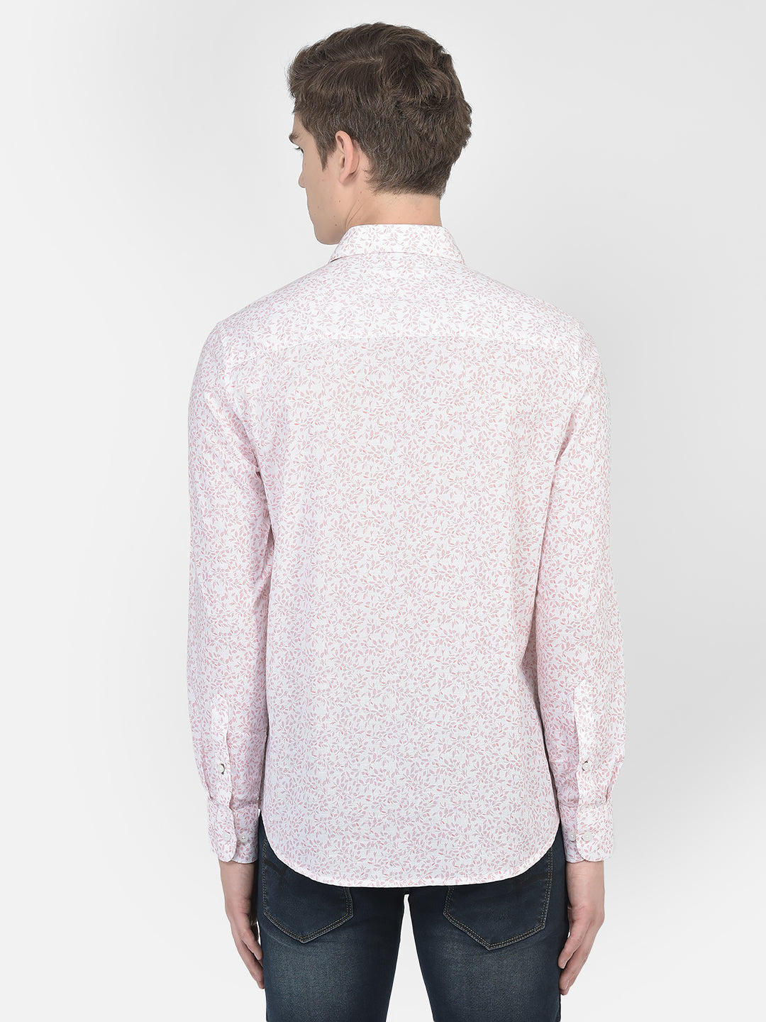  White Floral Shirt