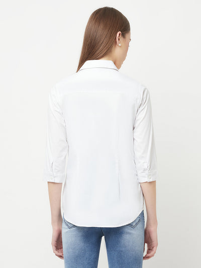 White Shirt - Women Tops