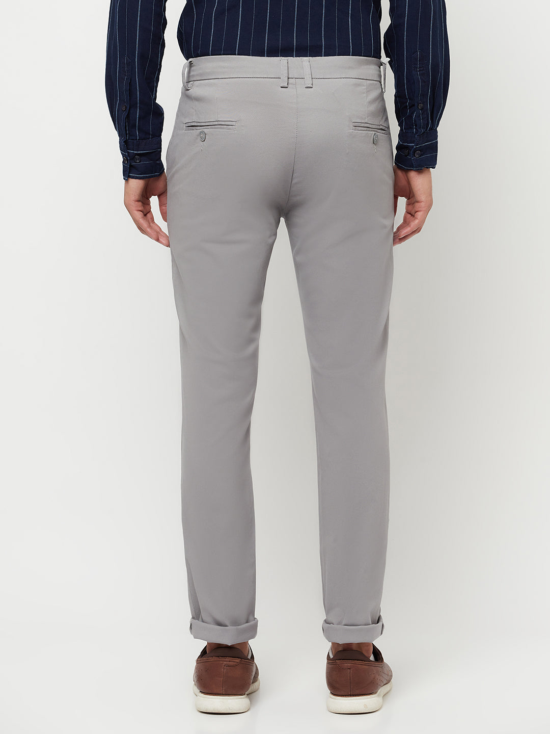 Grey Trousers - Men Trousers