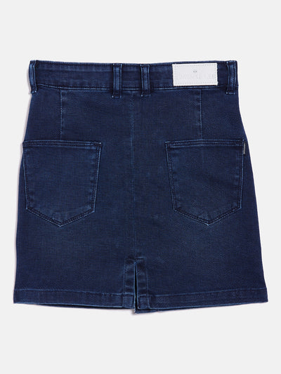 Blue Denim Skirt - Girls Skirts