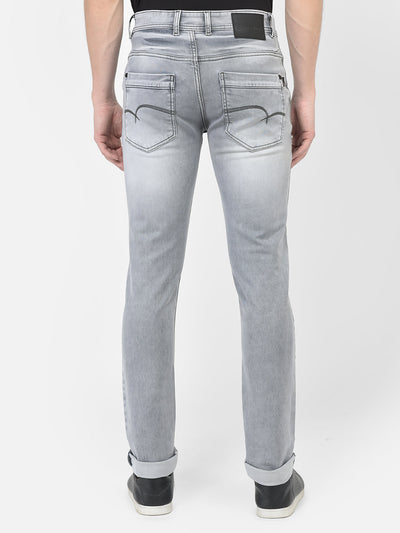  Grey Light-Wash Jeans