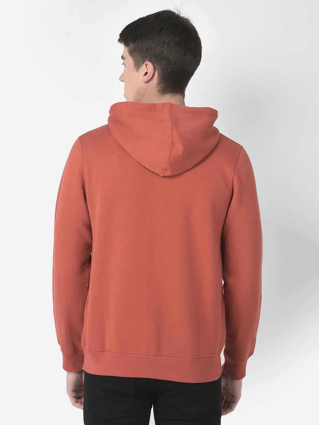 Simple Rust Zipped Sweatshirt 