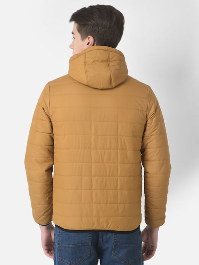  Mustard Yellow Padded Jacket 